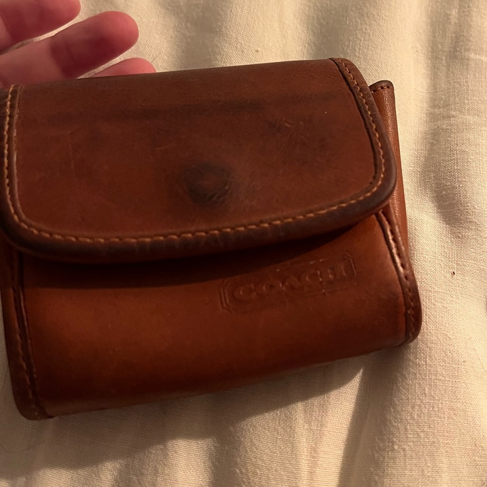 Vintage coach coin purse wallet